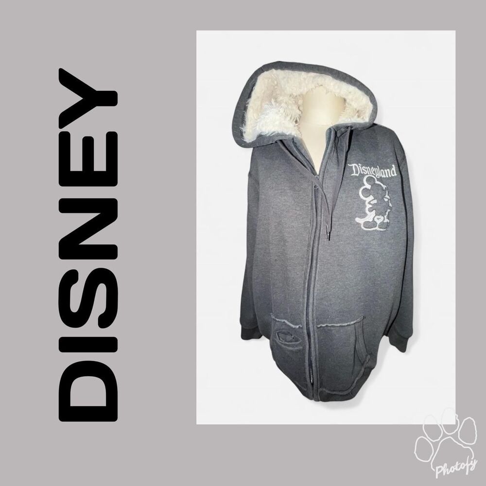 Disney Women's Grey and Black Jacket